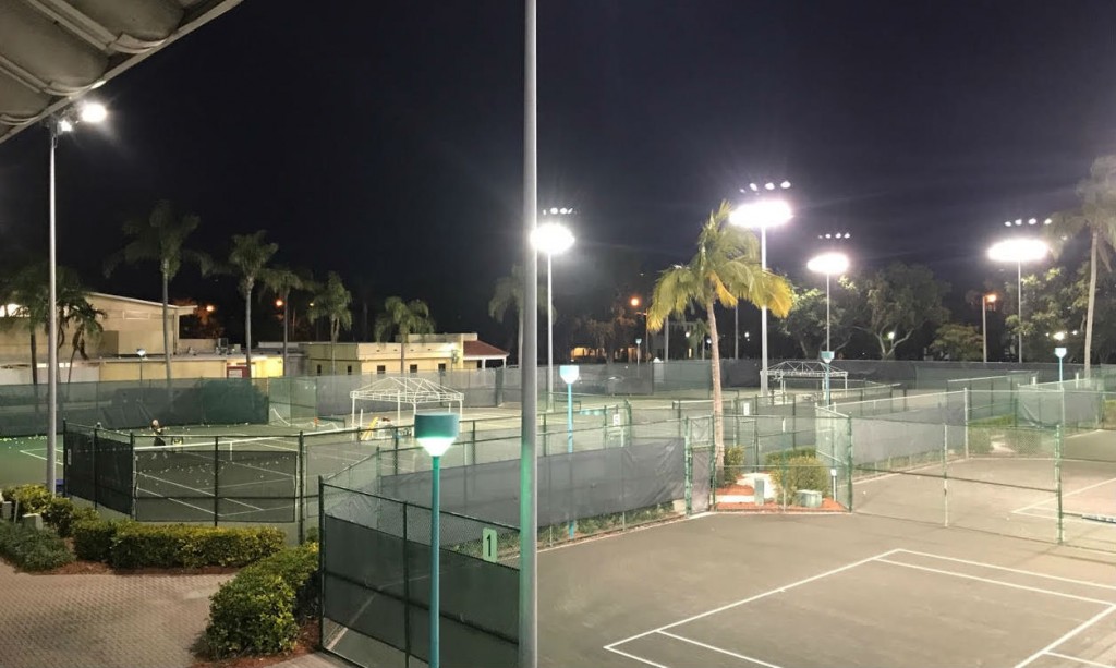 DTC Tennis Courts Lights