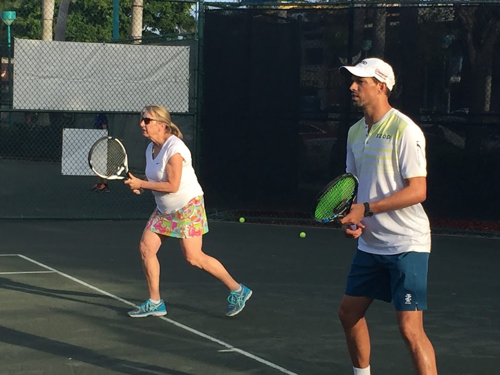 Bryan Brothers Tennis Drill