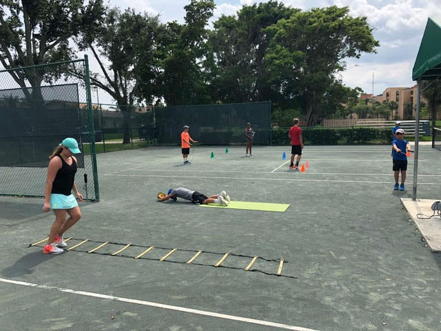 Ladder Work Tennis Fitness