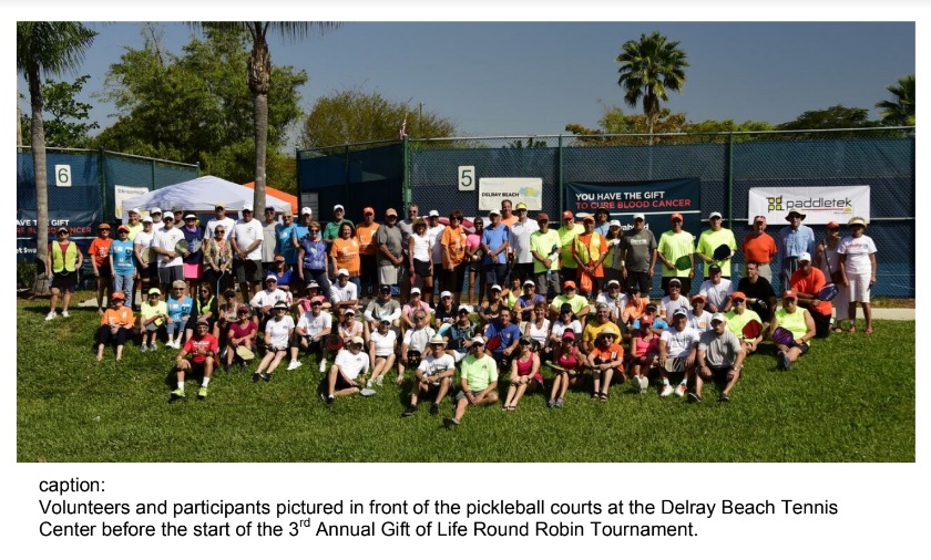 Gift of Life Delray Beach Tennis Center