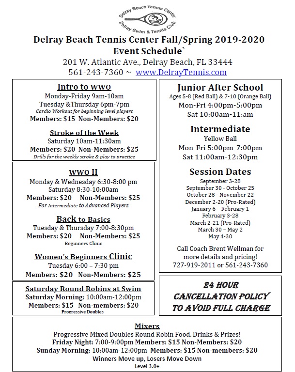 30 Best Pictures Delray Tennis Center Schedule Delray Beach Stadium