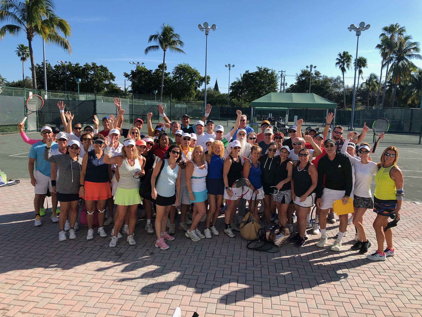 New Years Day Tennis Mixer at Delray Beach Tennis Center Delray Beach