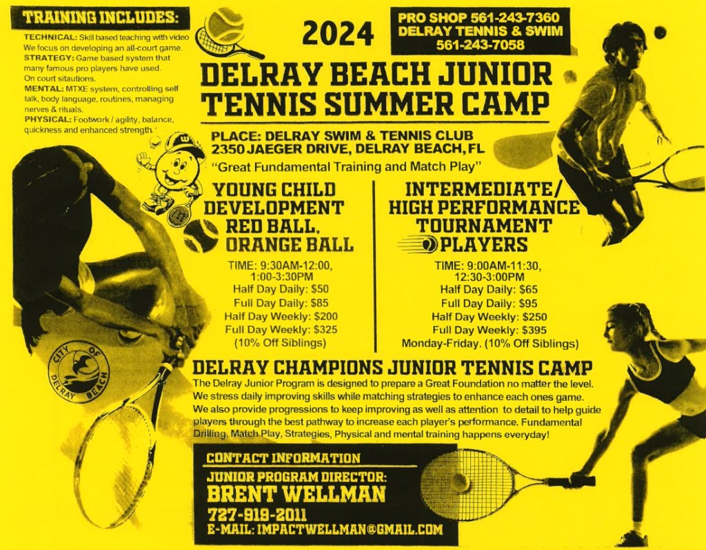 Junior Tennis Camp 1