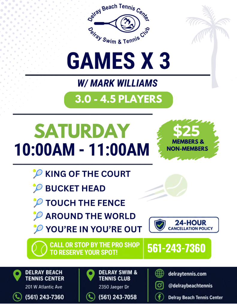 Clinic Flyers - Games x 3