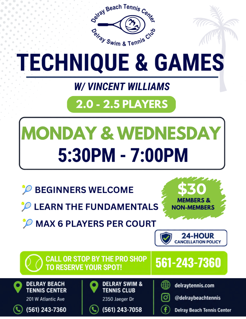 Clinic Flyers - Technique & Games