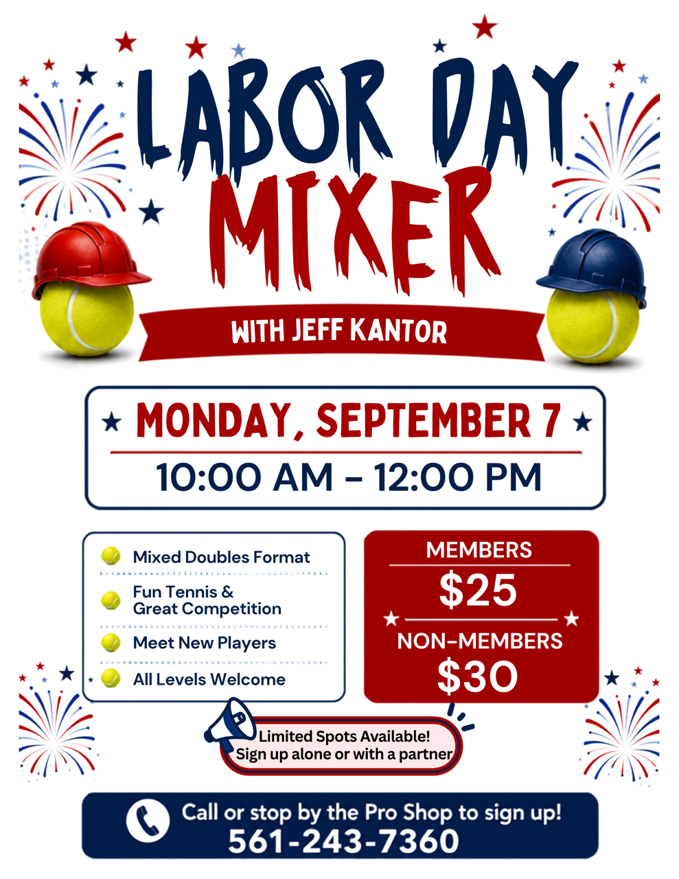 Labor Day Tennis