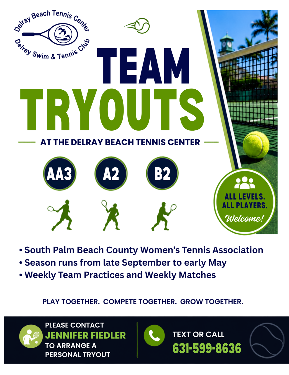 Tennis Team Tryouts Updated